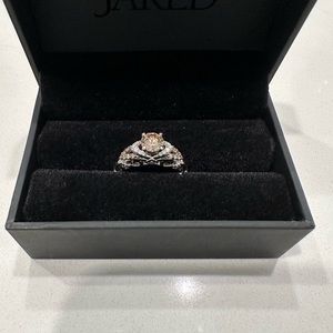 LeVian vanilla and chocolate diamond ring
